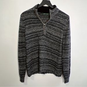 Woolrich Quarter Zip Knit Sweater